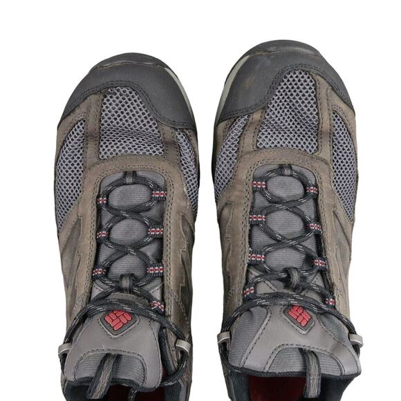 Columbia Shoes Mens 13 Hiking Boots Outdoor Leather Athletic Terrebonne Vibram - Picture 9 of 14